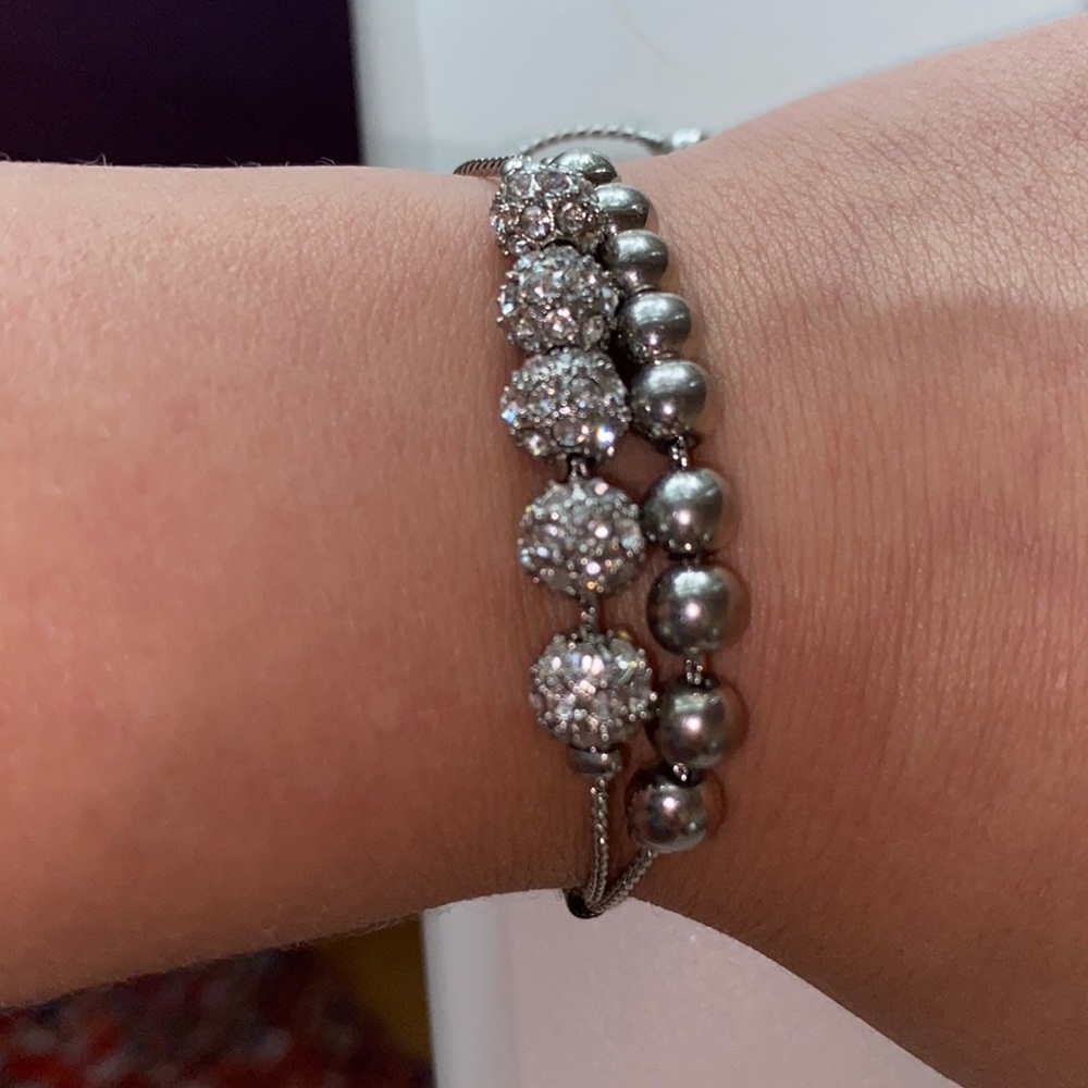 Guess silver bracelet